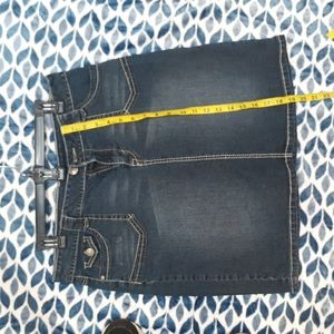 Jean skirt size 14